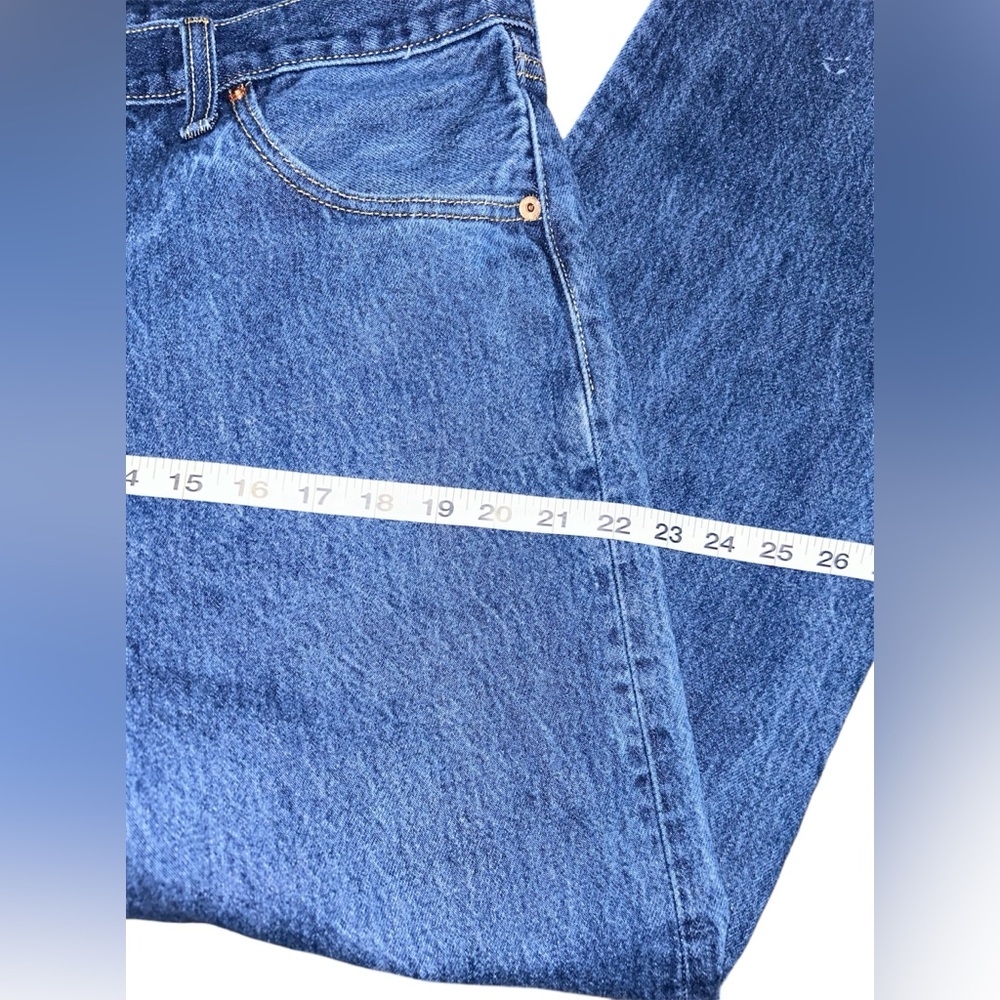 Vintage Levis 501 WPL-423 Straight Leg Jeans Button Fly Size 36x30 Men’s - Picture 11 of 12